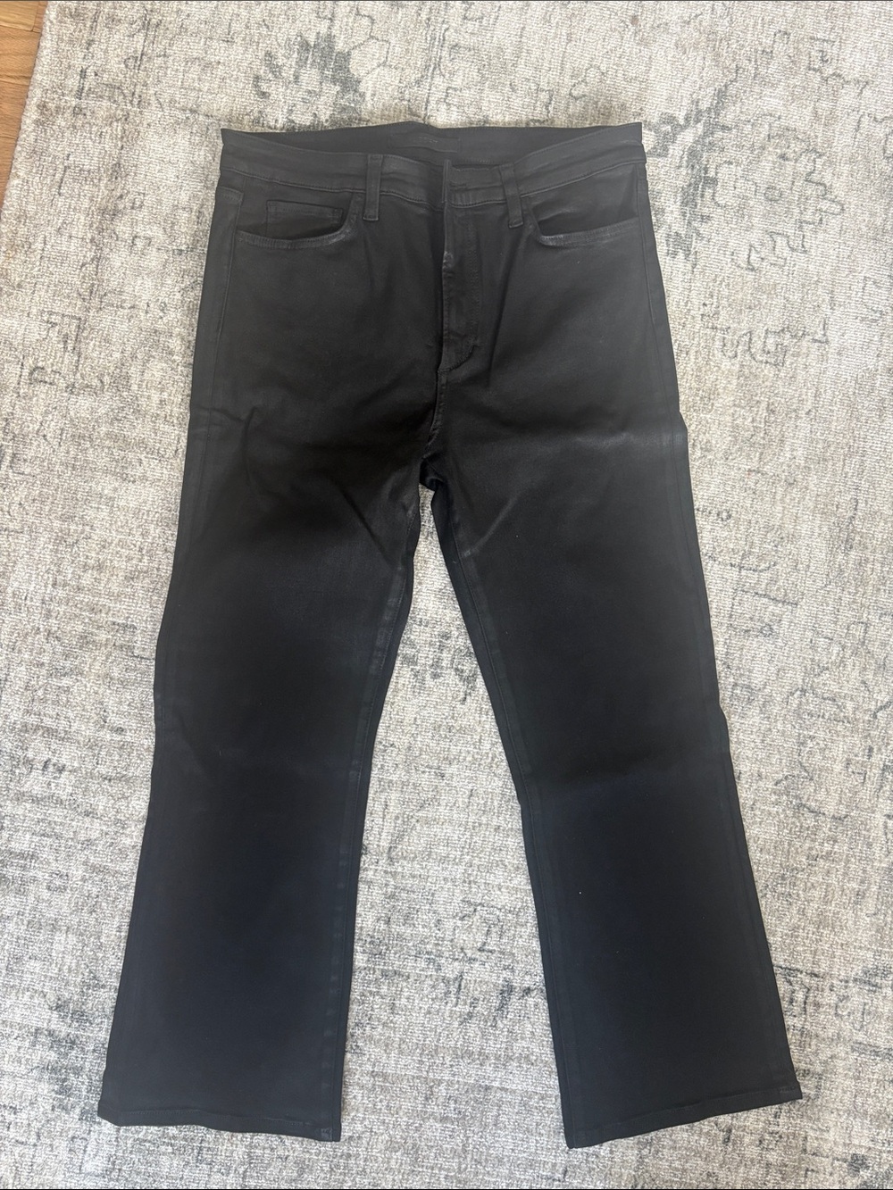 JOES BLACK COATED JEANS